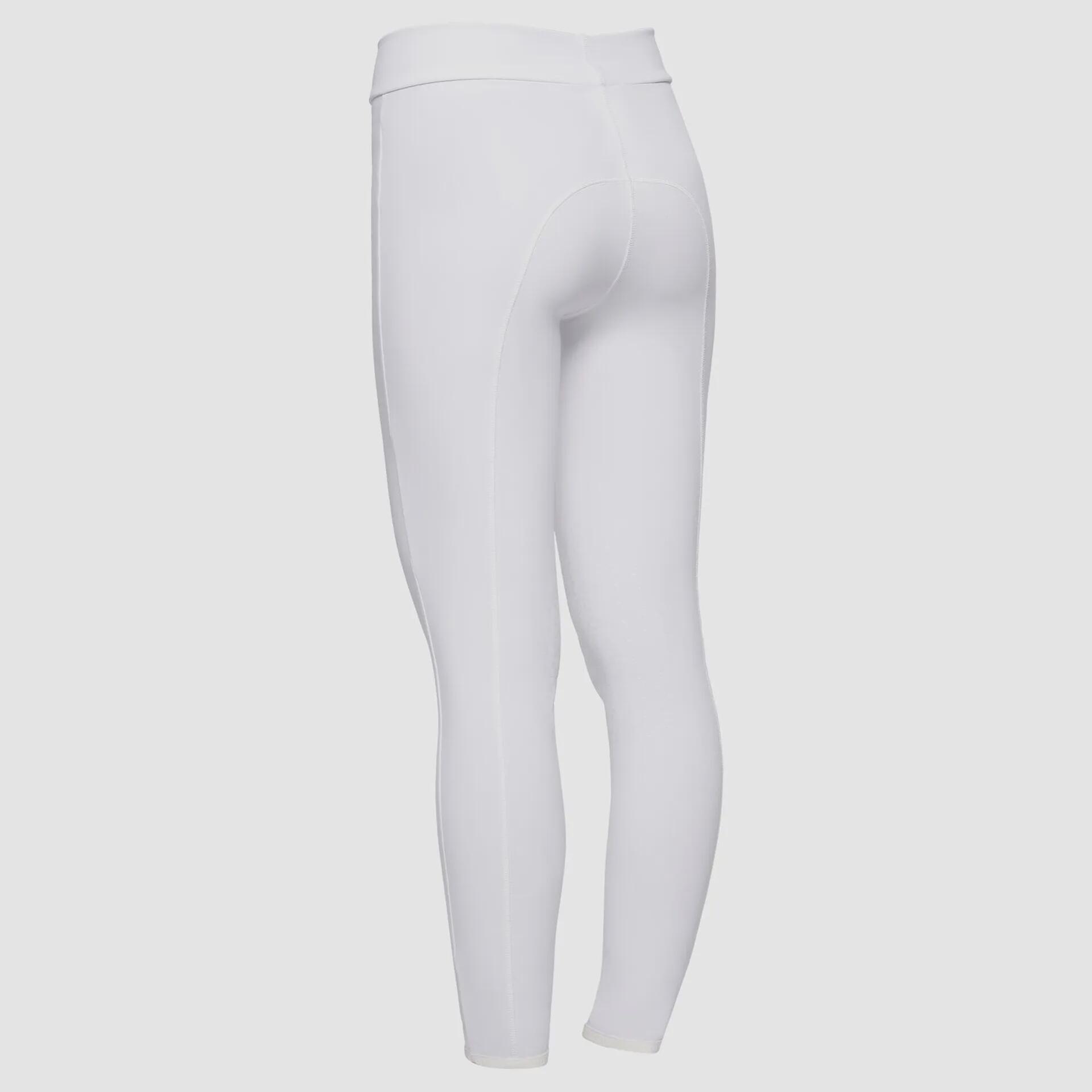 Cavalleria Toscana Kids Meisjes Hoge Taille Phases Legging Kleurloos - 3/6