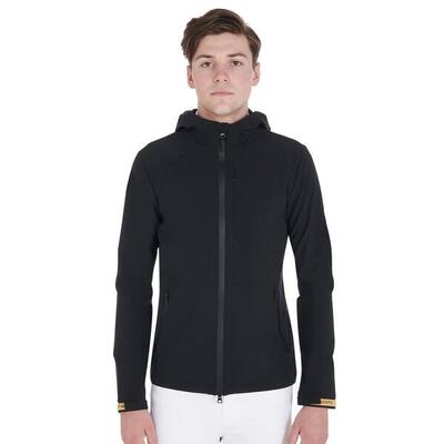Equestro heren softshell jas zwart