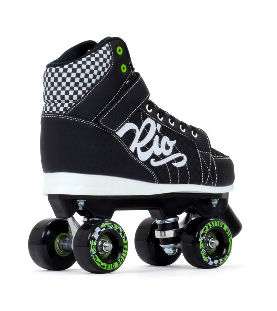 Rio Roller Mayhem II schwarze Rollschuhe 3/6
