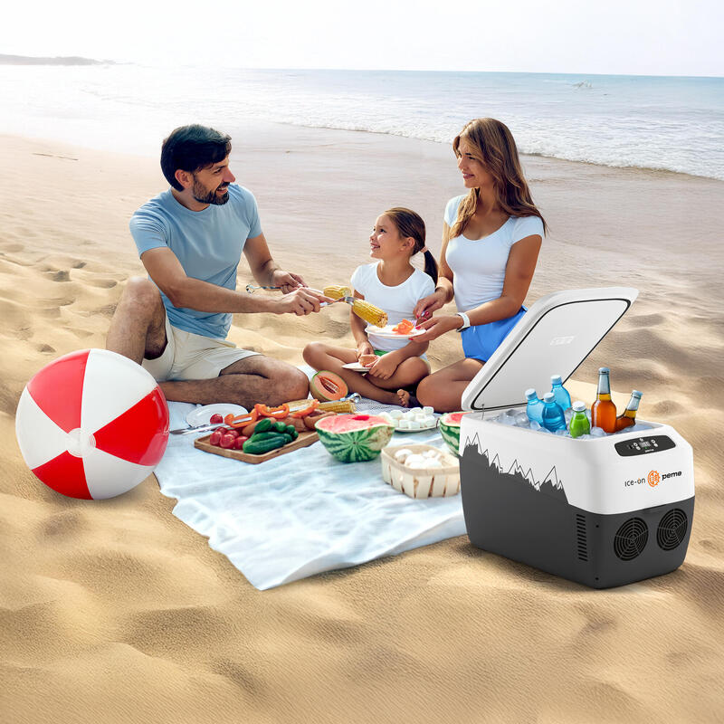 Glaciere électrique de camping Peme Ice-on iOG-30L 12/230v avec sangle