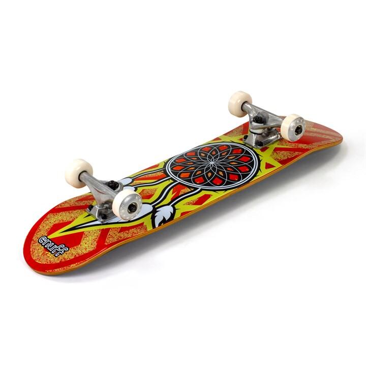 Skate Enuff Dreamcatcher 7.25"x29.5" Orange/Jaune Skateboard