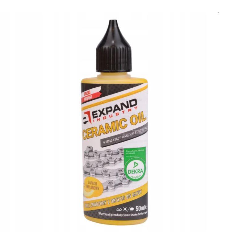 Olej do łańcuchów rowerowych Expand Ceramic Oil na wymagające warunki pogodowe