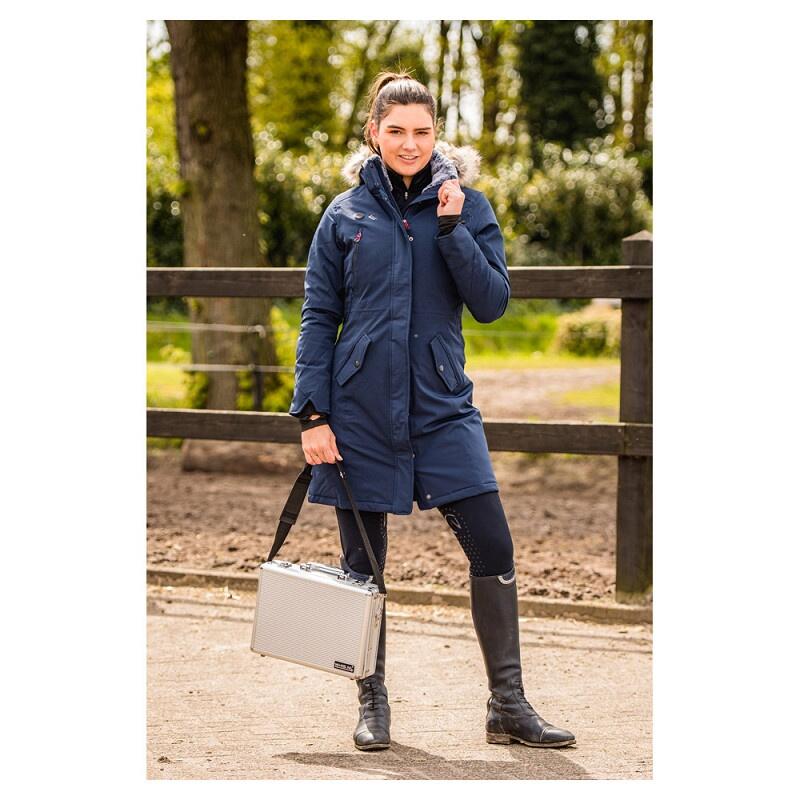 WHIS WHIS Lange beheizte Coach-Jacke