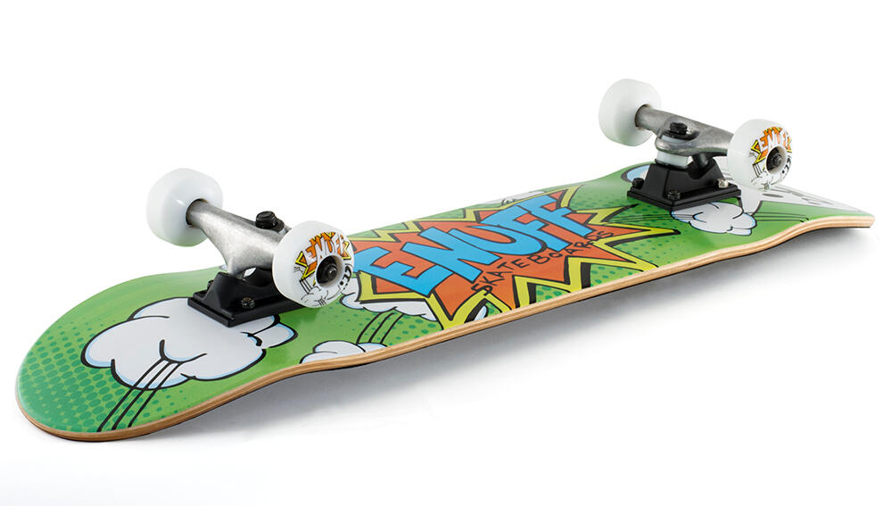 Enuff POW 7.25"x29.5" Vert/Blanc Skateboard 2/4