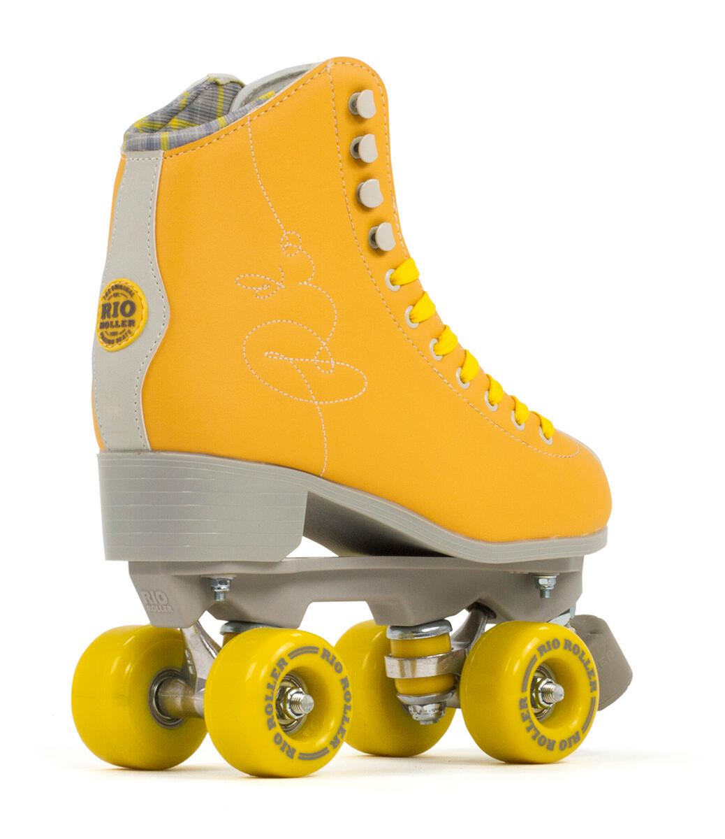 Rolki Dorosłych Rio Roller Signature Wrotki - Żółty - 35.5