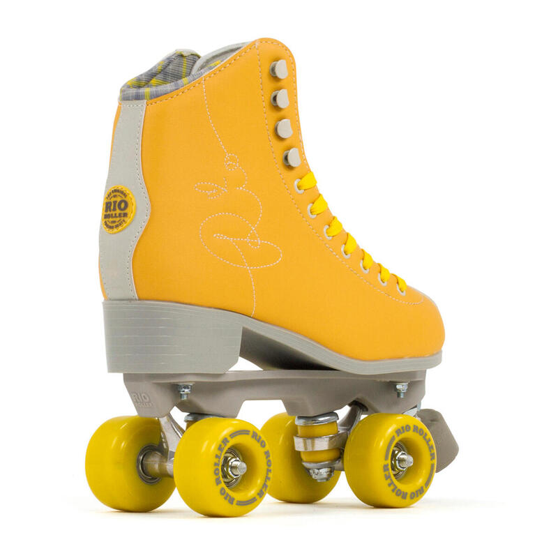 Rolschaatsen Quad Signature Geel