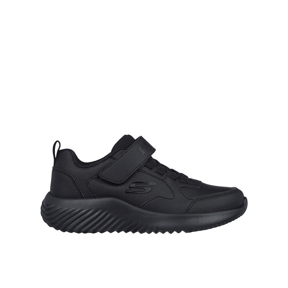 BUTY sportowe SKECHERS BOUNDER 405626L- BBK lekkie czarne na rzepę 36,5
