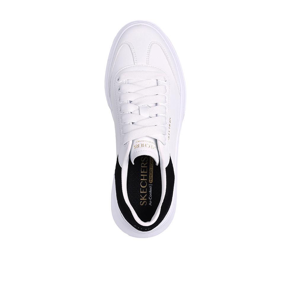 Buty damskie ekoskóra Skechers Cordova białe 185060 WBK 3/5