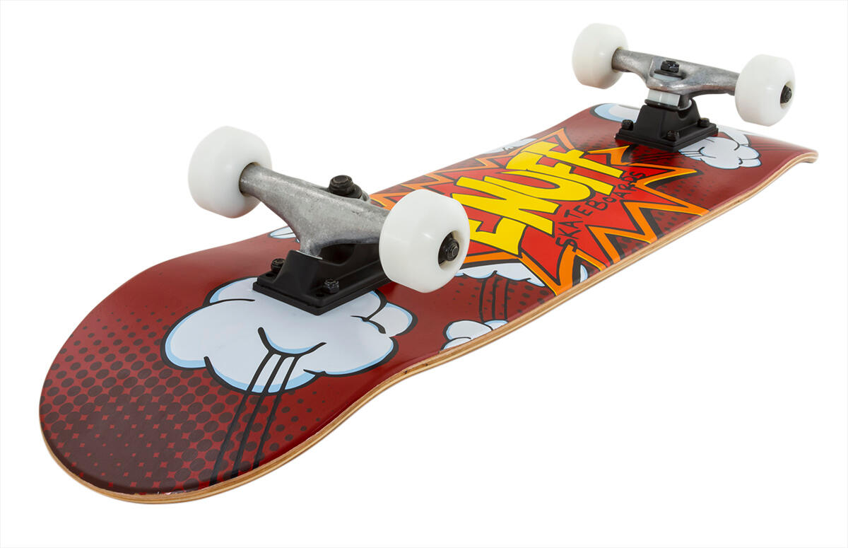 Skate Enuff POW 7.275"x31.5" Rouge/Blanc 2/4