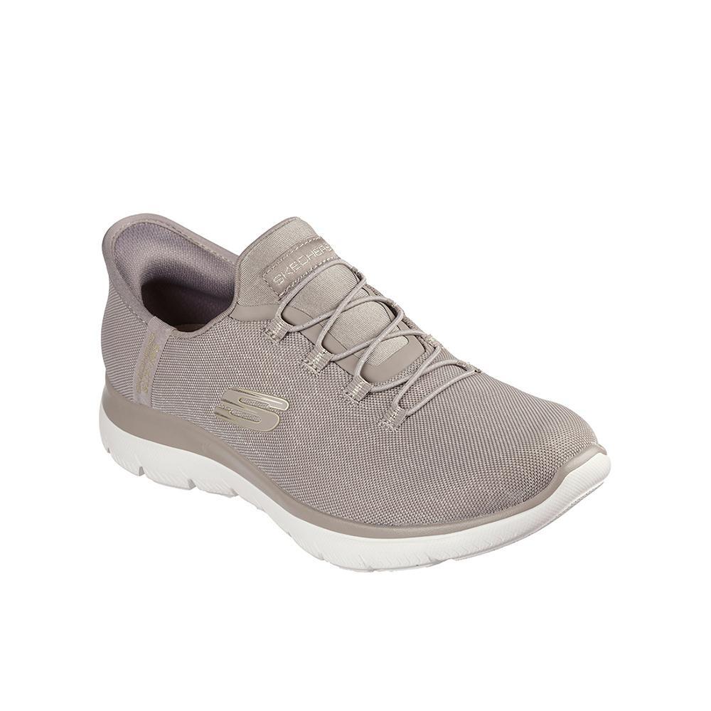 Women's Skechers Summits - Classy Night Beige sneakers. 2/7