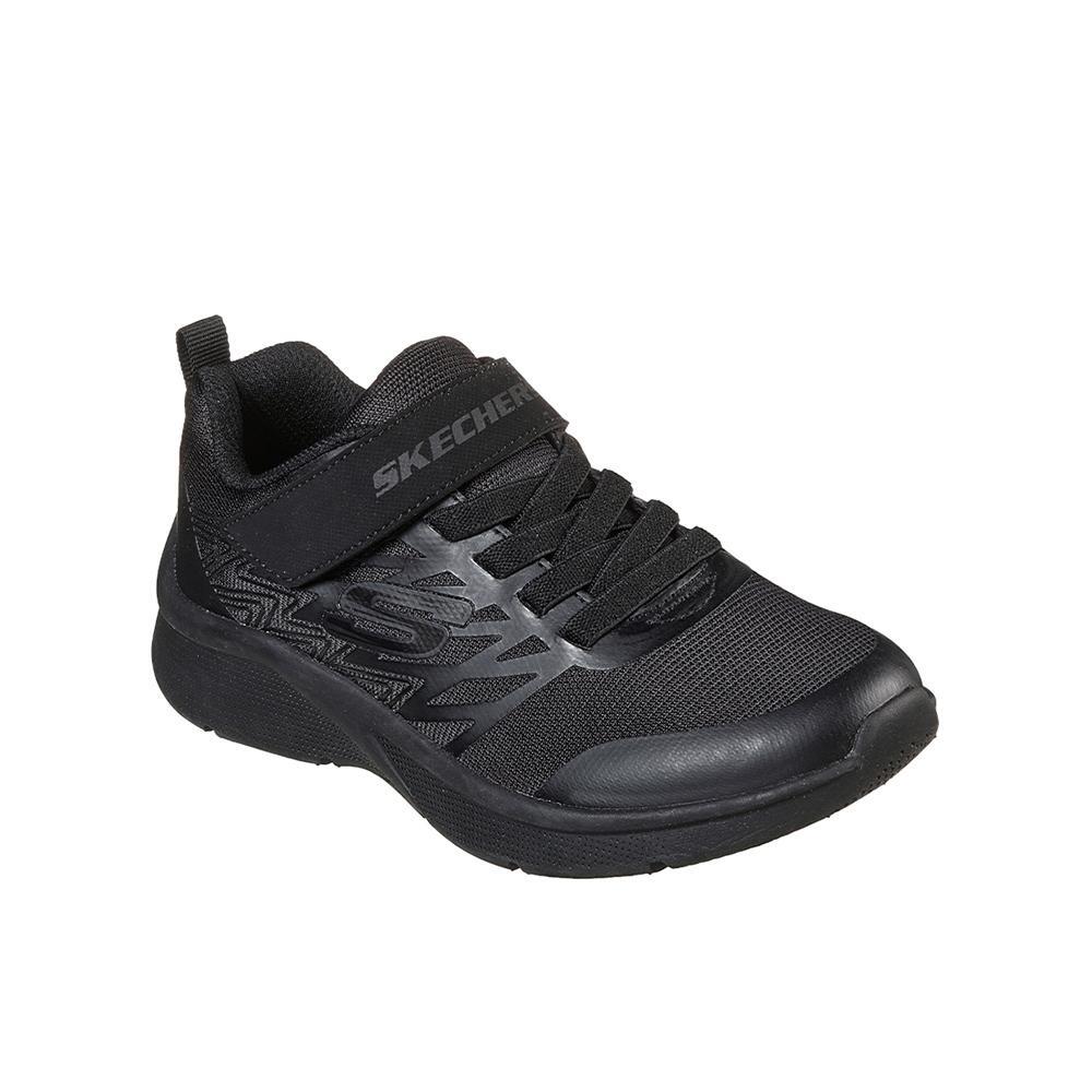 BUTY dziecięce SKECHERS sportowe 403770L-BBK czarne na rzepę lekkie 28,5 2/5