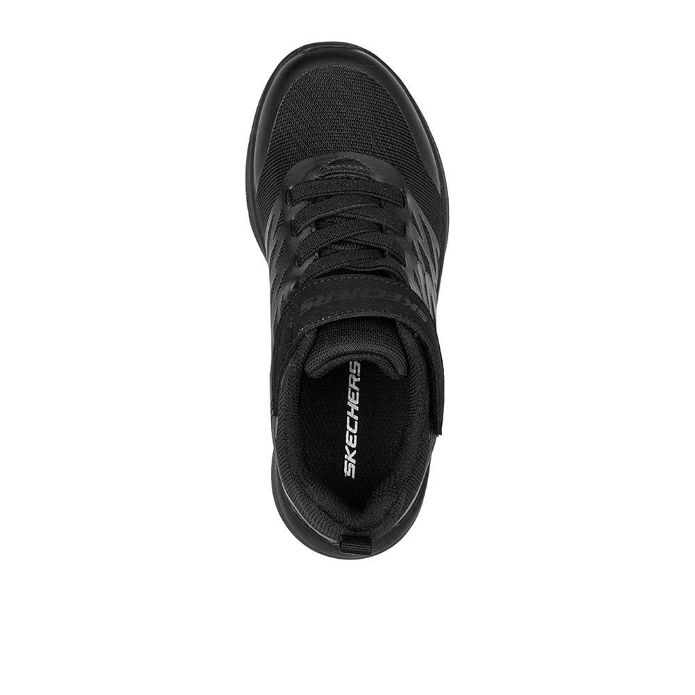 BUTY dziecięce SKECHERS sportowe 403770L-BBK czarne na rzepę lekkie 28,5 3/5