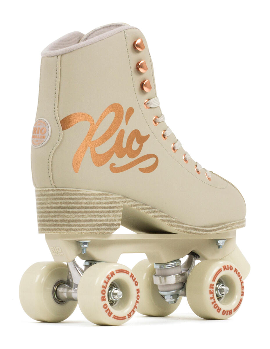 Rose Figure Quad Roller Skates 3/5