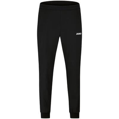 Vrijetijdsbroek - heren - jako team - stretch, ritszakken - zwart