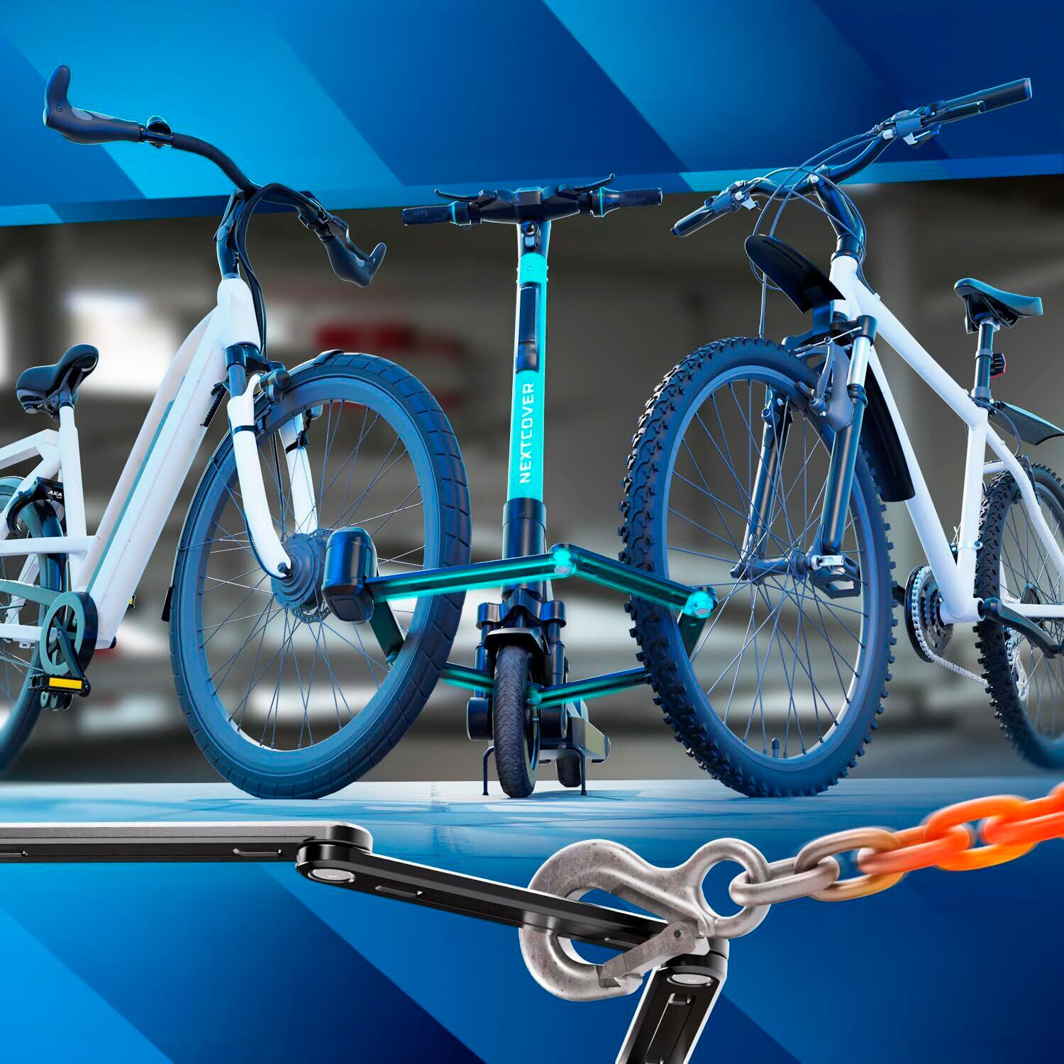 NEXTCOVER® Faltschloss PRO Fahrrad FoldPro - mit SteelSecure-Technologie 4/7