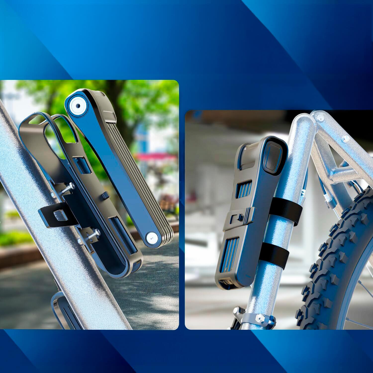 NEXTCOVER® Faltschloss PRO Fahrrad FoldPro - mit SteelSecure-Technologie 5/7