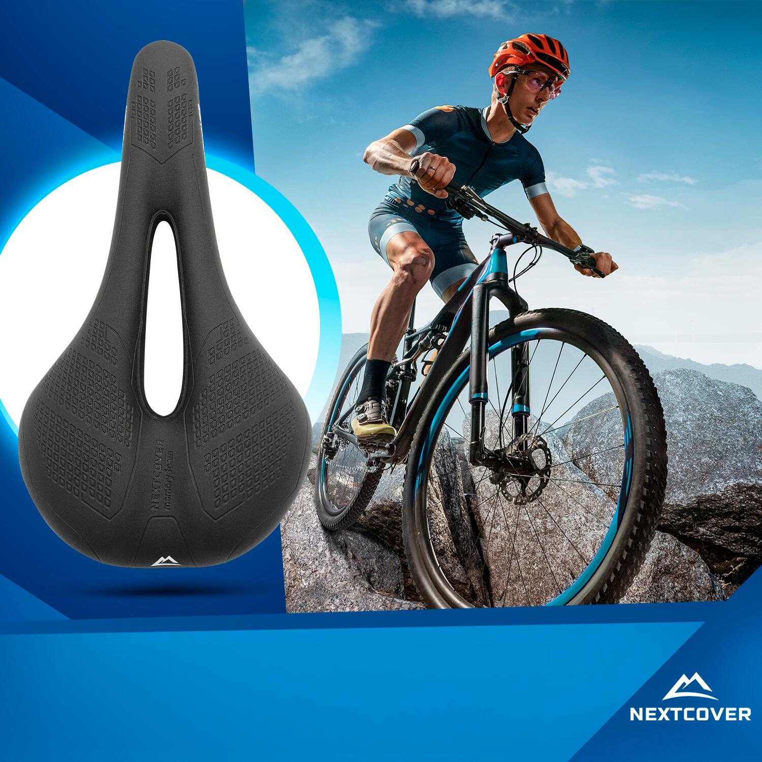 NEXTCOVER® ComfortOne Fahrradsattel MTB - Das Original 5/7