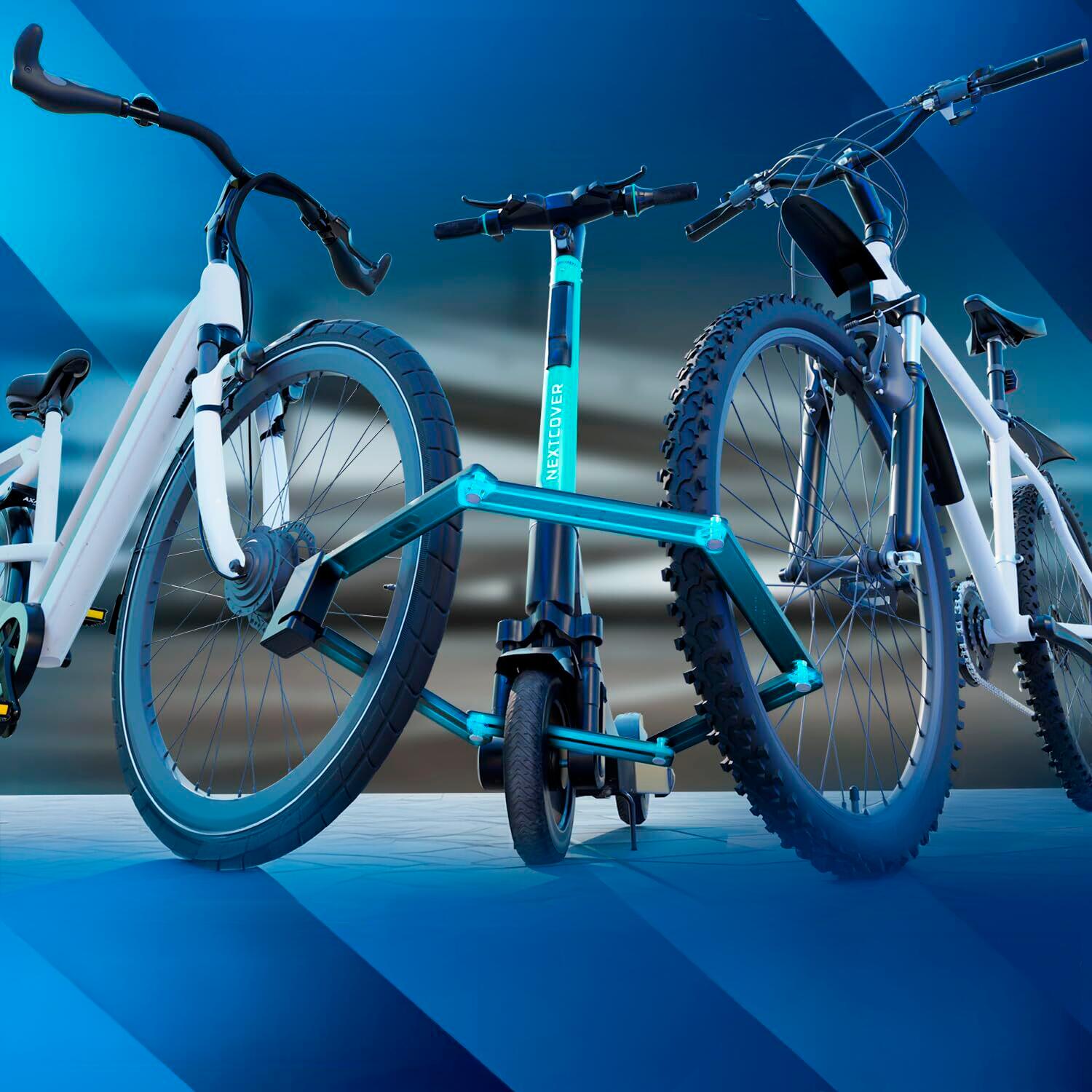 NEXTCOVER® Faltschloss Fahrrad FoldOne - mit SteelSecure-Technologie 4/8