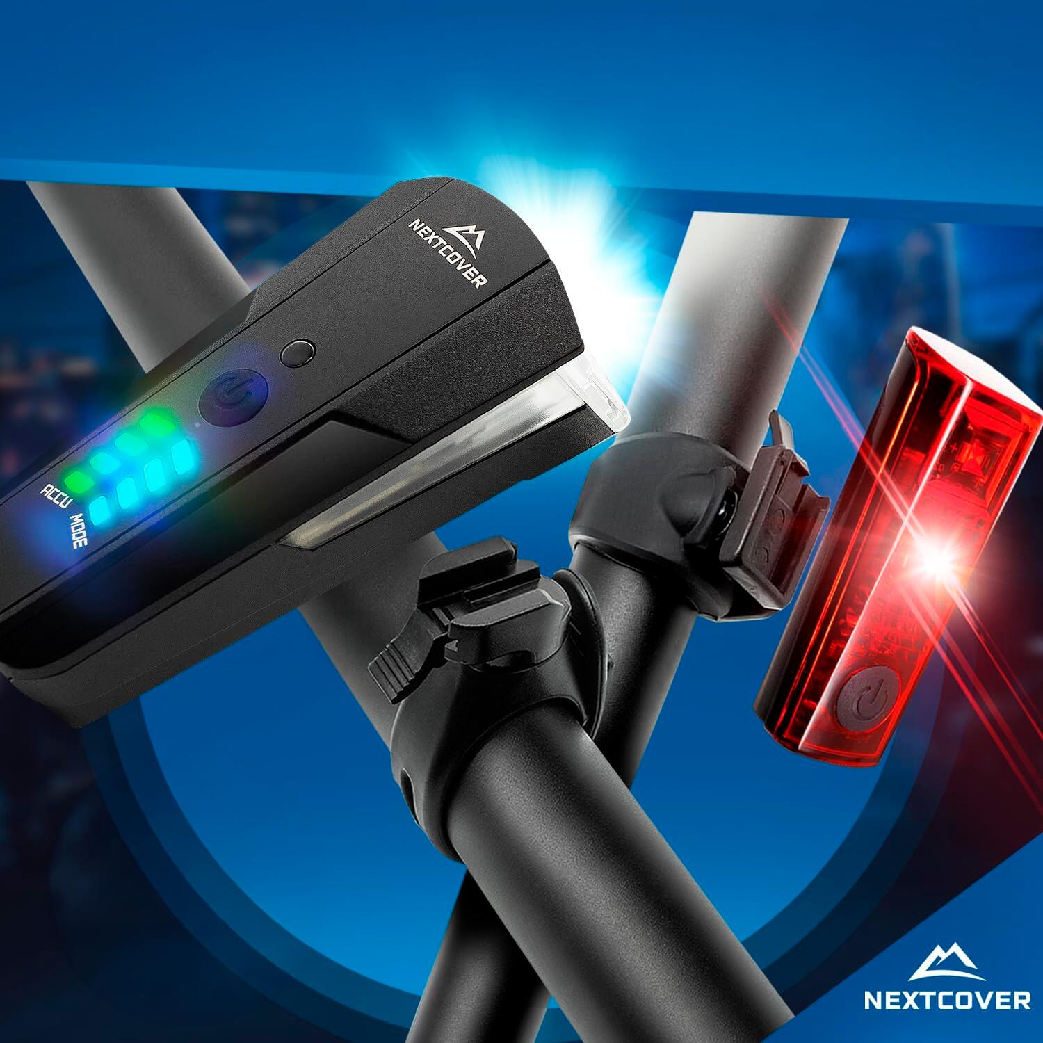 NEXTCOVER® Fahrradlicht Set 5/7
