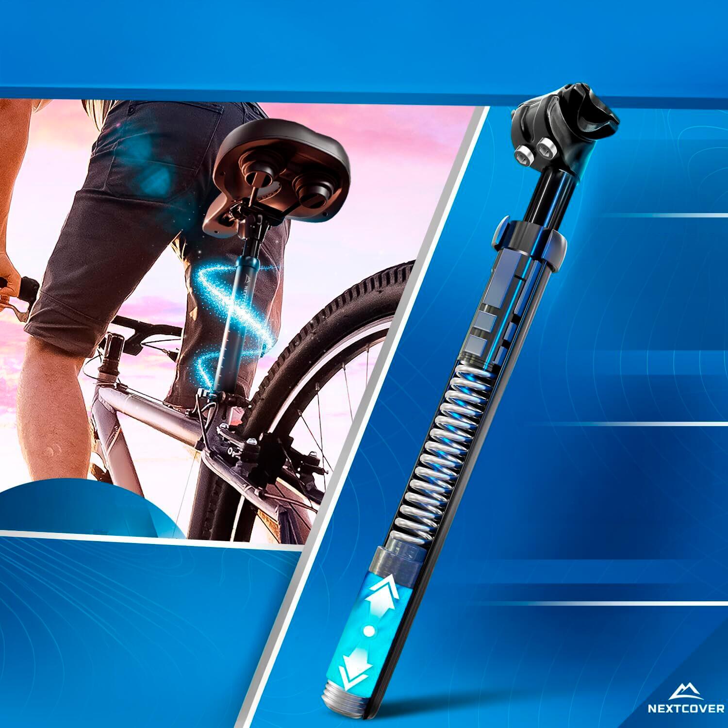 NEXTCOVER Sattelsttze gefedert - Das Original - mit Comfort-Spring  Technologie