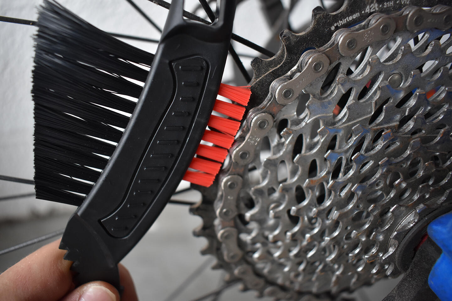 Conjunto de limpeza de corrente de bicicleta 3/5