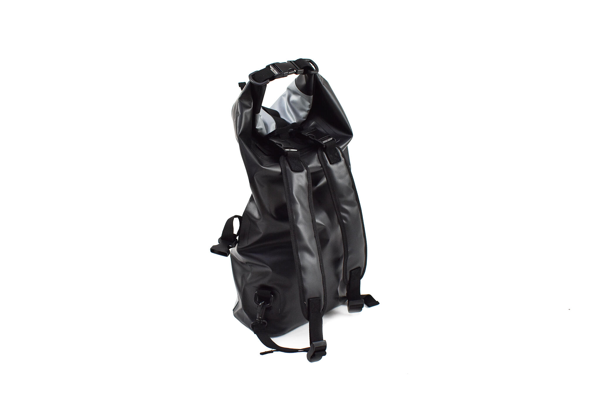 Waterdichte rugzak 25 liter grijs 100% waterdicht 2/7