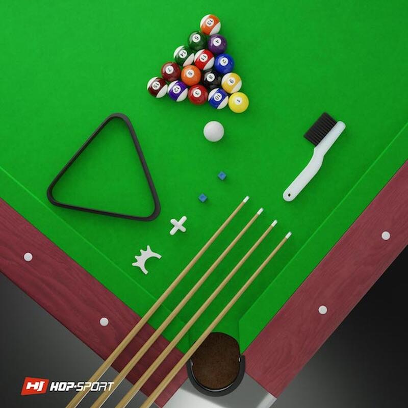 Stół do bilarda Hop-Sport spływowy 8 ft