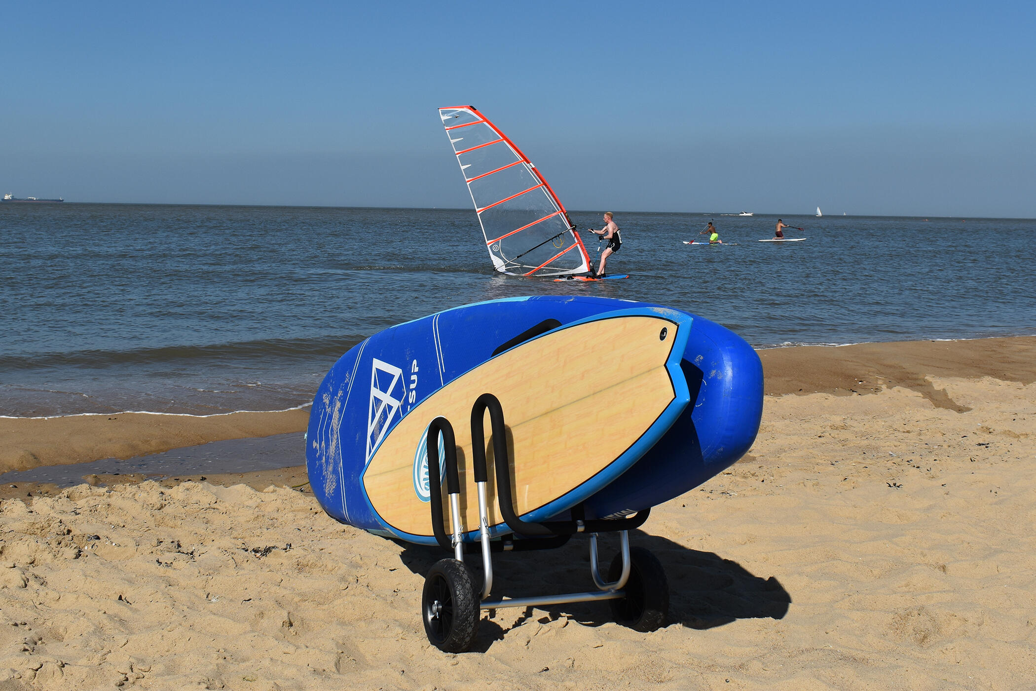 Carrello in alluminio per 2 pagaie - Carrello M 5/5