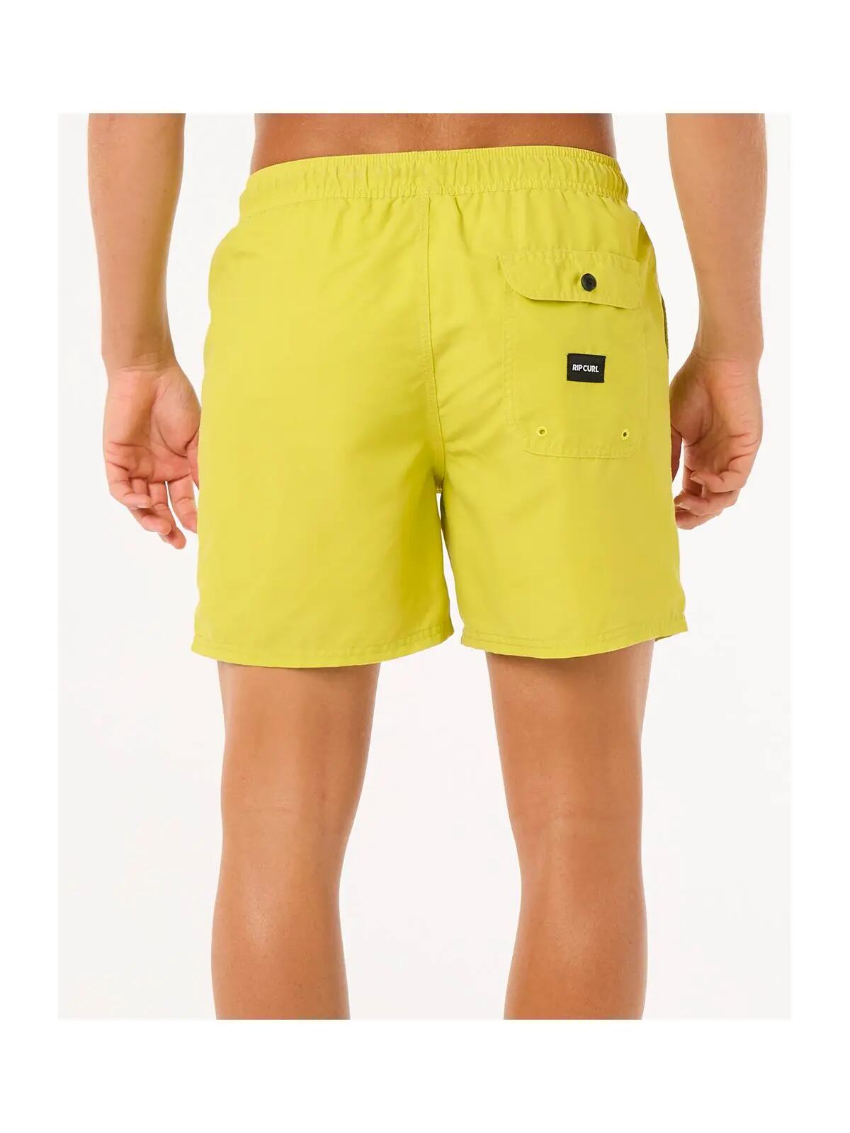Spodenki surfingowe męskie Rip Curl Easy Living Volley Żółty 4/7
