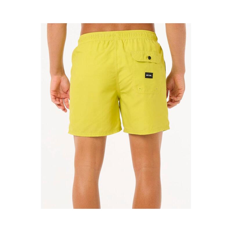 Spodenki surfingowe męskie Rip Curl Easy Living Volley Żółty