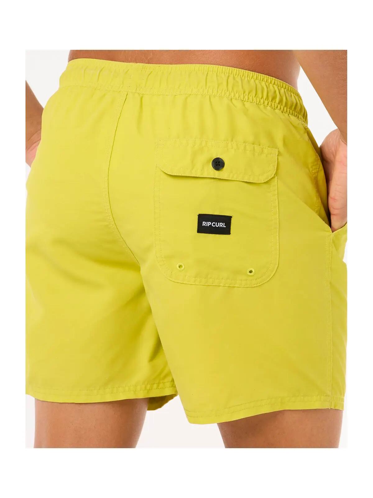 Spodenki surfingowe męskie Rip Curl Easy Living Volley Żółty 2/7