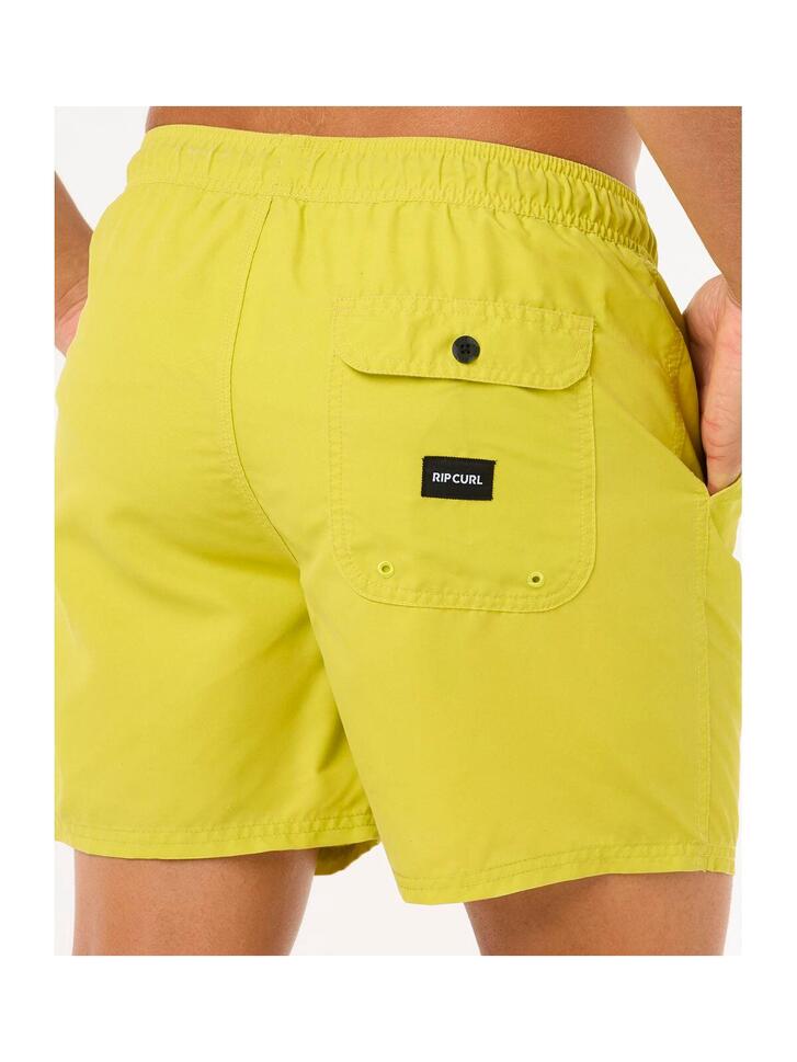 Spodenki surfingowe męskie Rip Curl Easy Living Volley Żółty