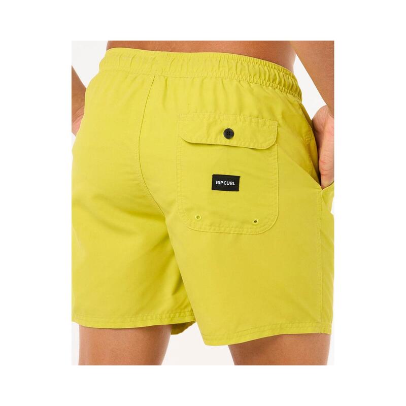 Spodenki surfingowe męskie Rip Curl Easy Living Volley Żółty
