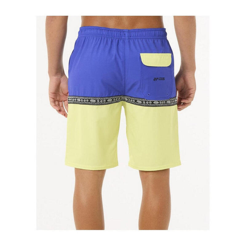 Spodenki surfingowe męskie Rip Curl Raw Energy Split Volley Niebieski