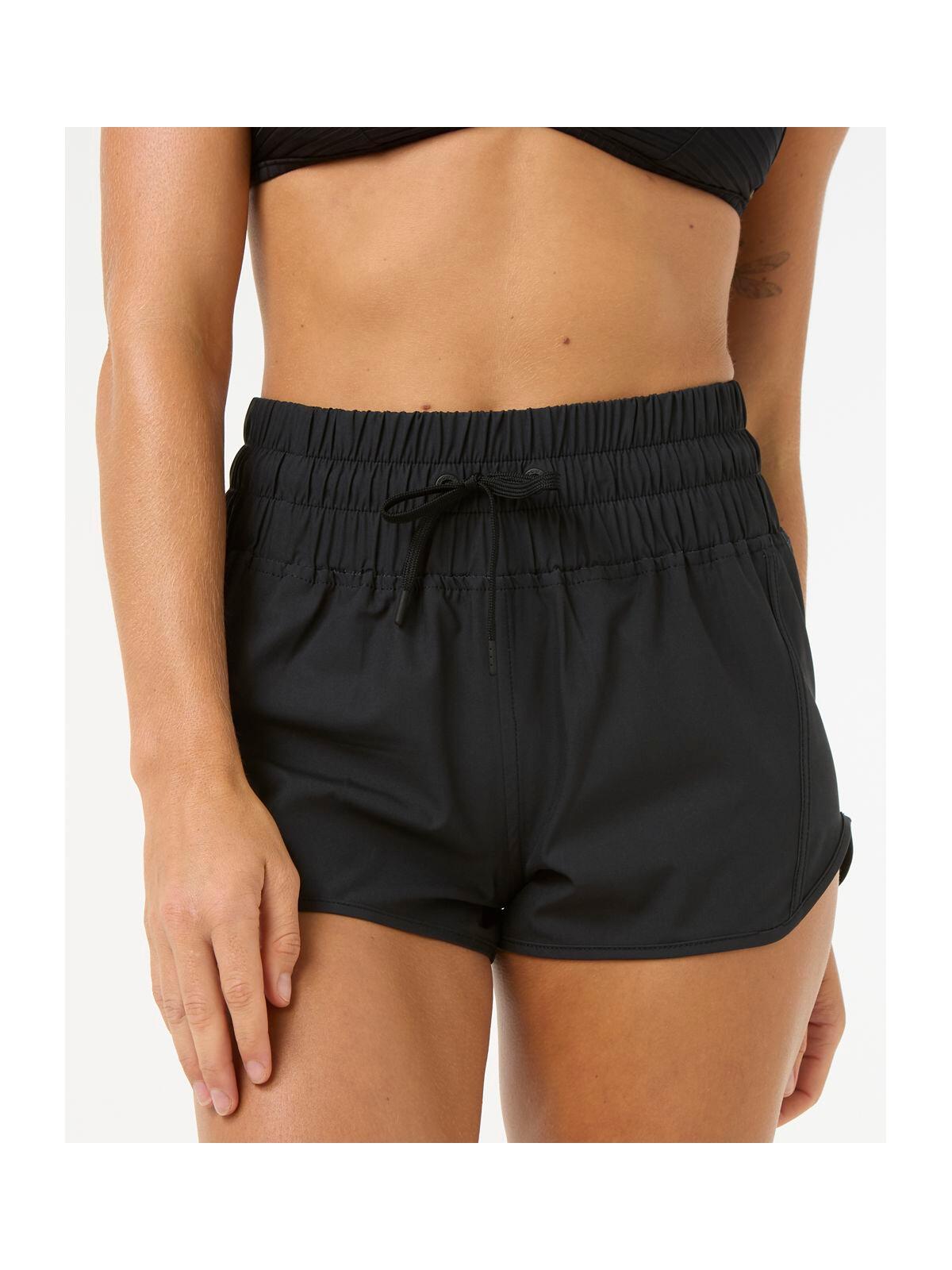Spodenki surfingowe damskie Rip Curl High Waist Retro Volley 3" Czarny 4/6
