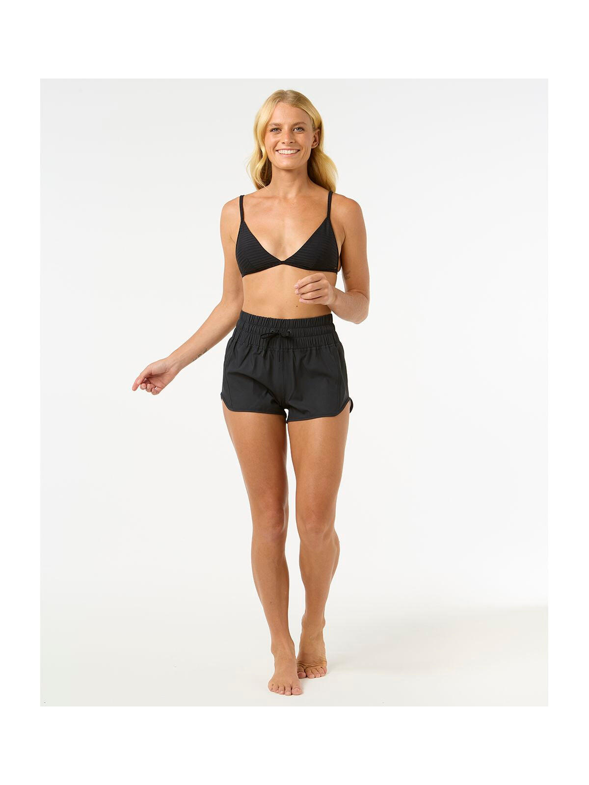 Spodenki surfingowe damskie Rip Curl High Waist Retro Volley 3" Czarny 5/6