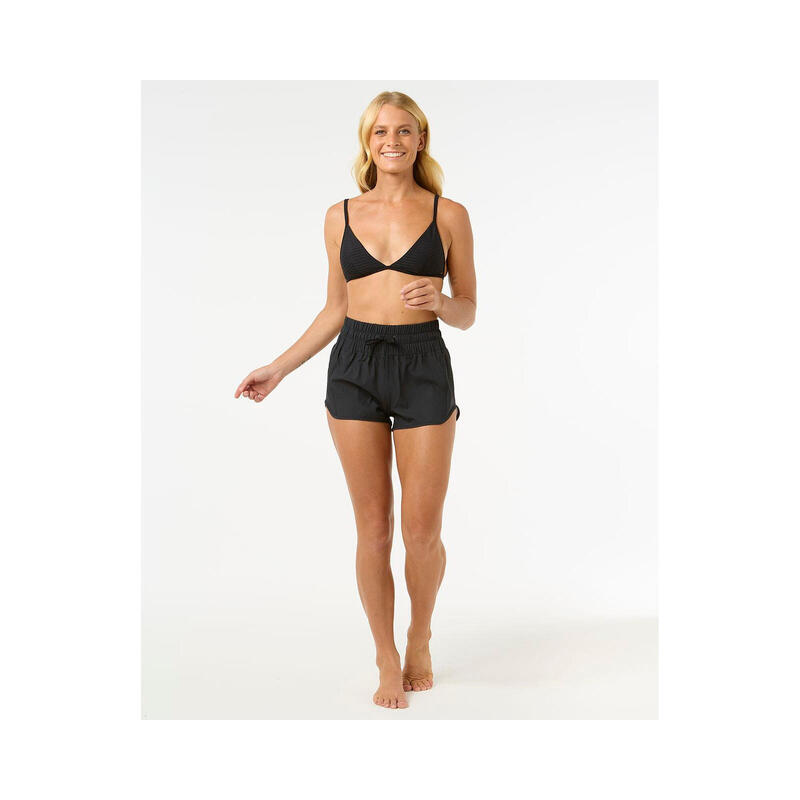 Spodenki surfingowe damskie Rip Curl High Waist Retro Volley 3" Czarny