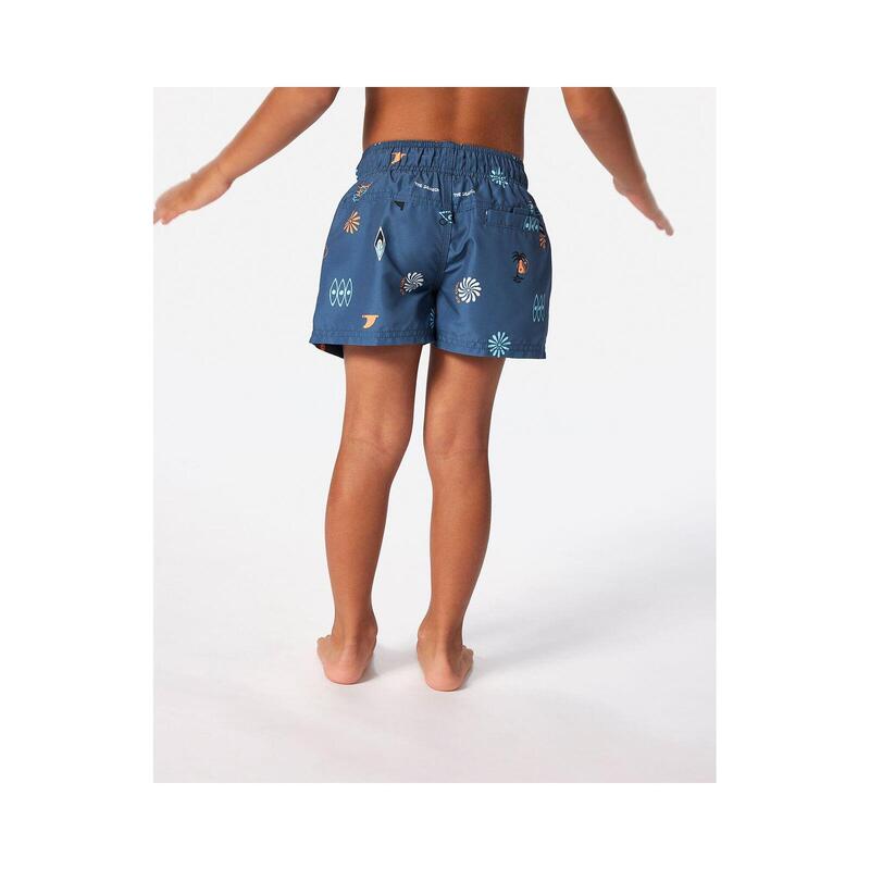 Spodenki surfingowe dla dzieci Rip Curl Grom Energy Volley - Boy Granatowy