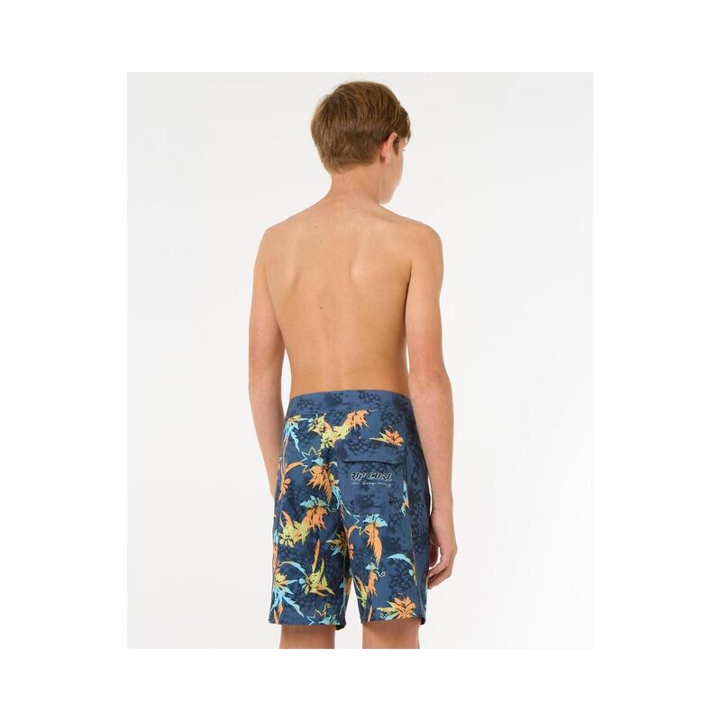 Spodenki surfingowe dla dzieci Rip Curl Mirage Raw Energy - Boy Granatowy