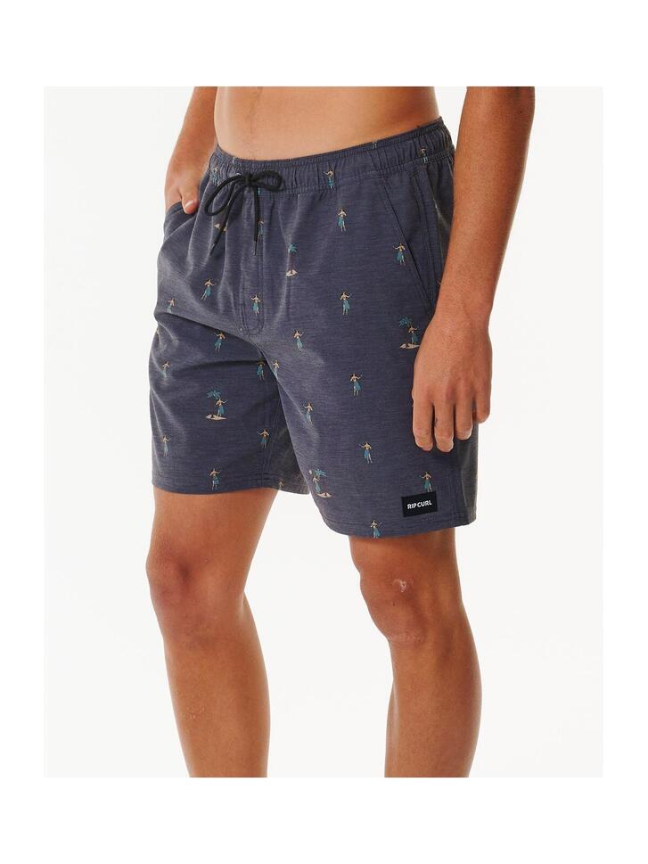 Spodenki surfingowe męskie Rip Curl Hula Breach Volley Czarny