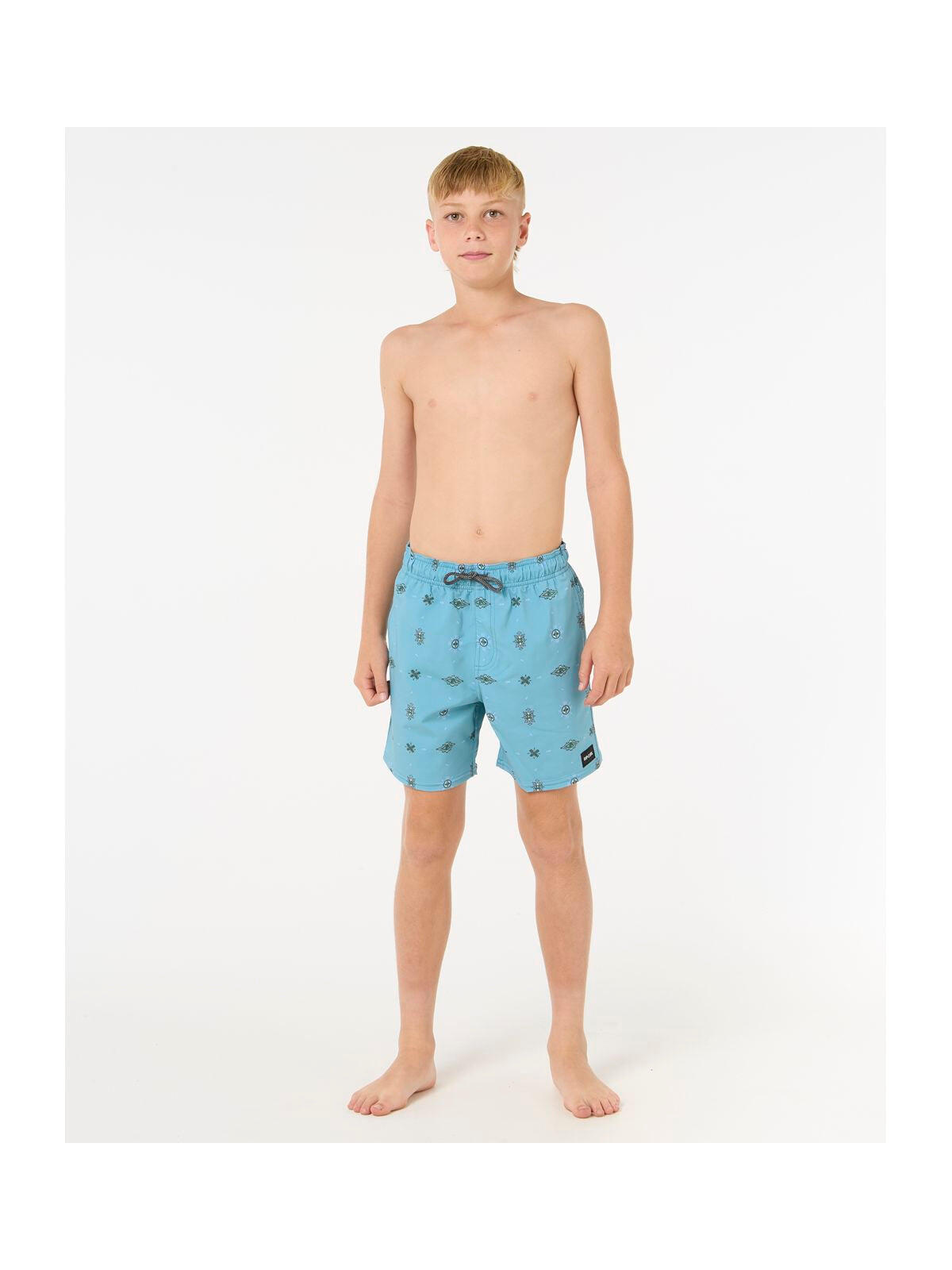 Spodenki surfingowe dla dzieci Rip Curl Fun Times Volley-Boy Niebieski 4/6