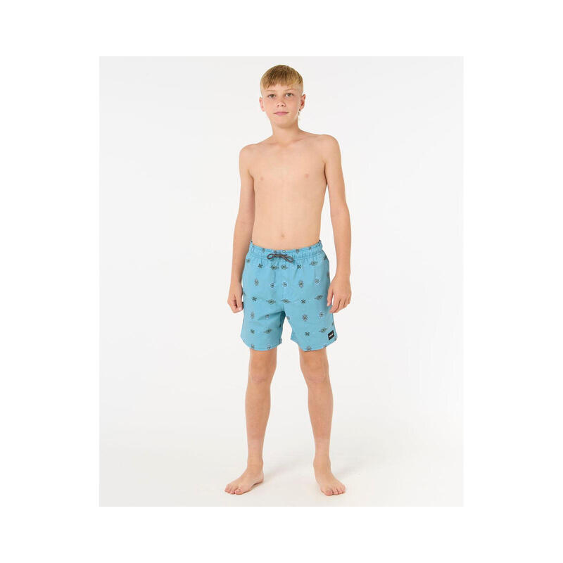 Spodenki surfingowe dla dzieci Rip Curl Fun Times Volley-Boy Niebieski