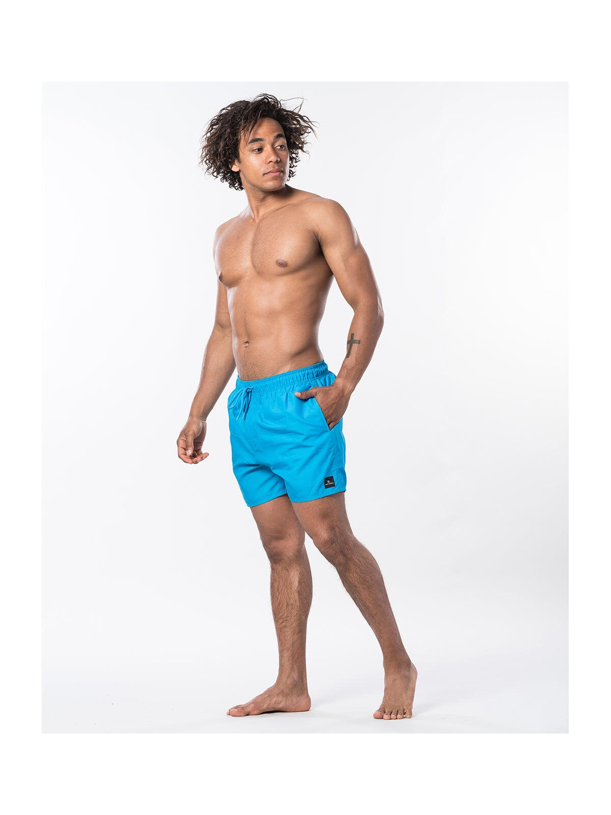 Spodenki surfingowe męskie Rip Curl Offset Volley Niebieski 4/7