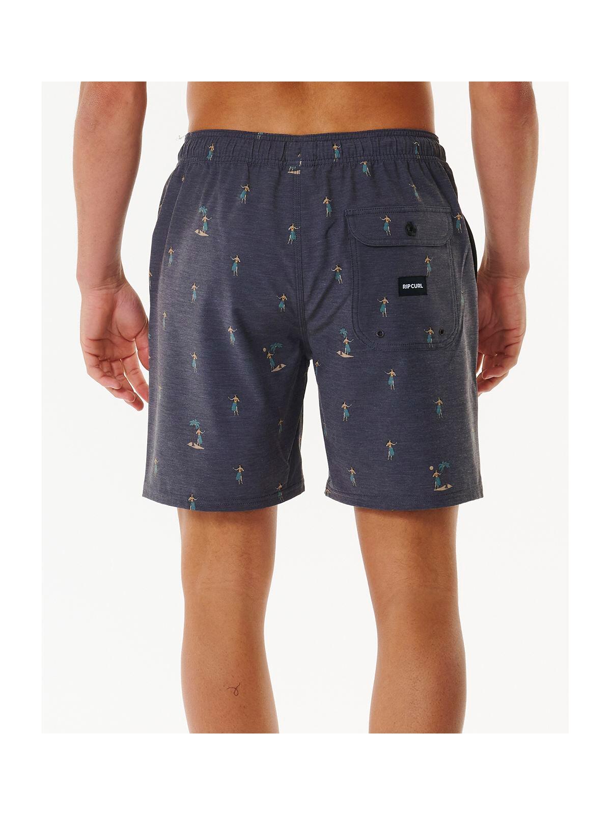 Spodenki surfingowe męskie Rip Curl Hula Breach Volley Czarny 3/7