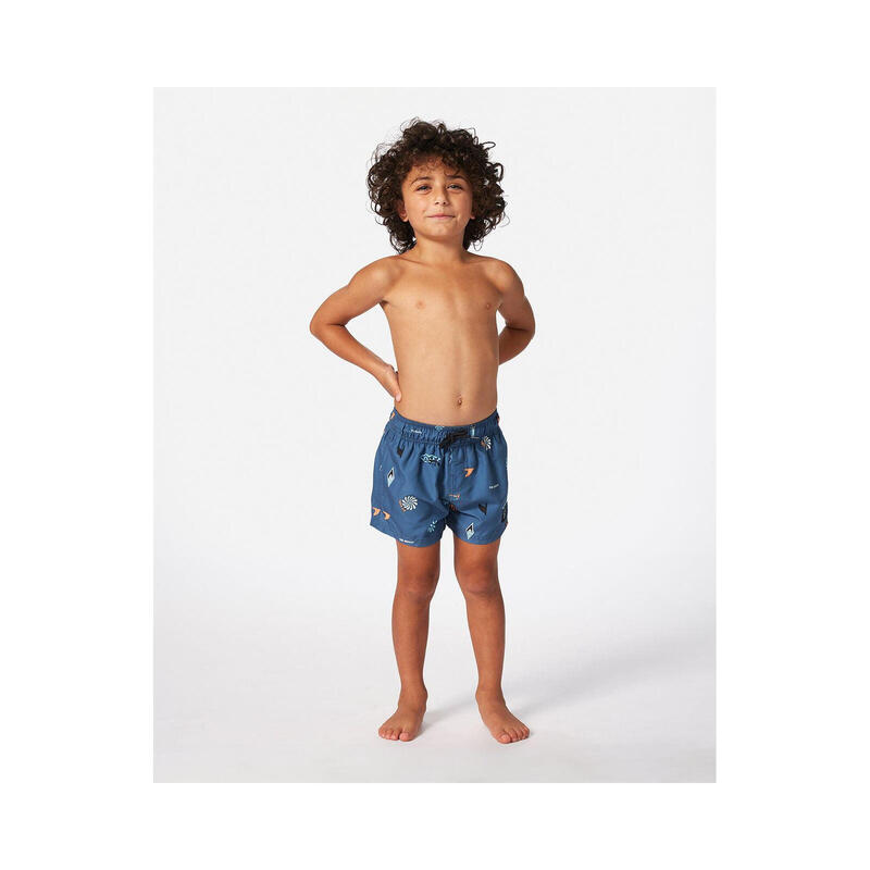 Spodenki surfingowe dla dzieci Rip Curl Grom Energy Volley - Boy Granatowy