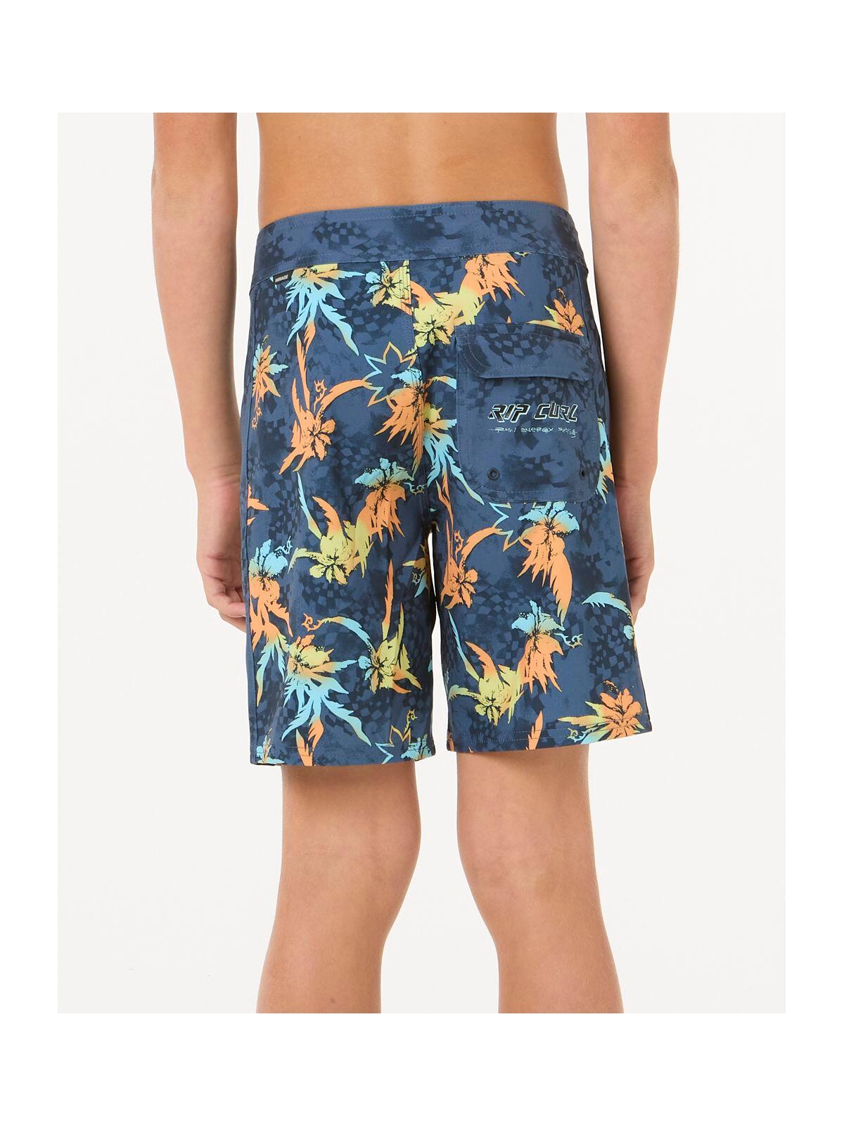 Spodenki surfingowe dla dzieci Rip Curl Mirage Raw Energy - Boy Granatowy 6/7