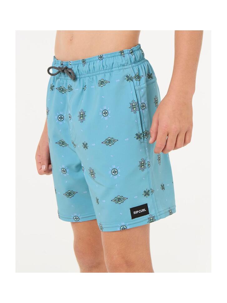 Spodenki surfingowe dla dzieci Rip Curl Fun Times Volley-Boy Niebieski