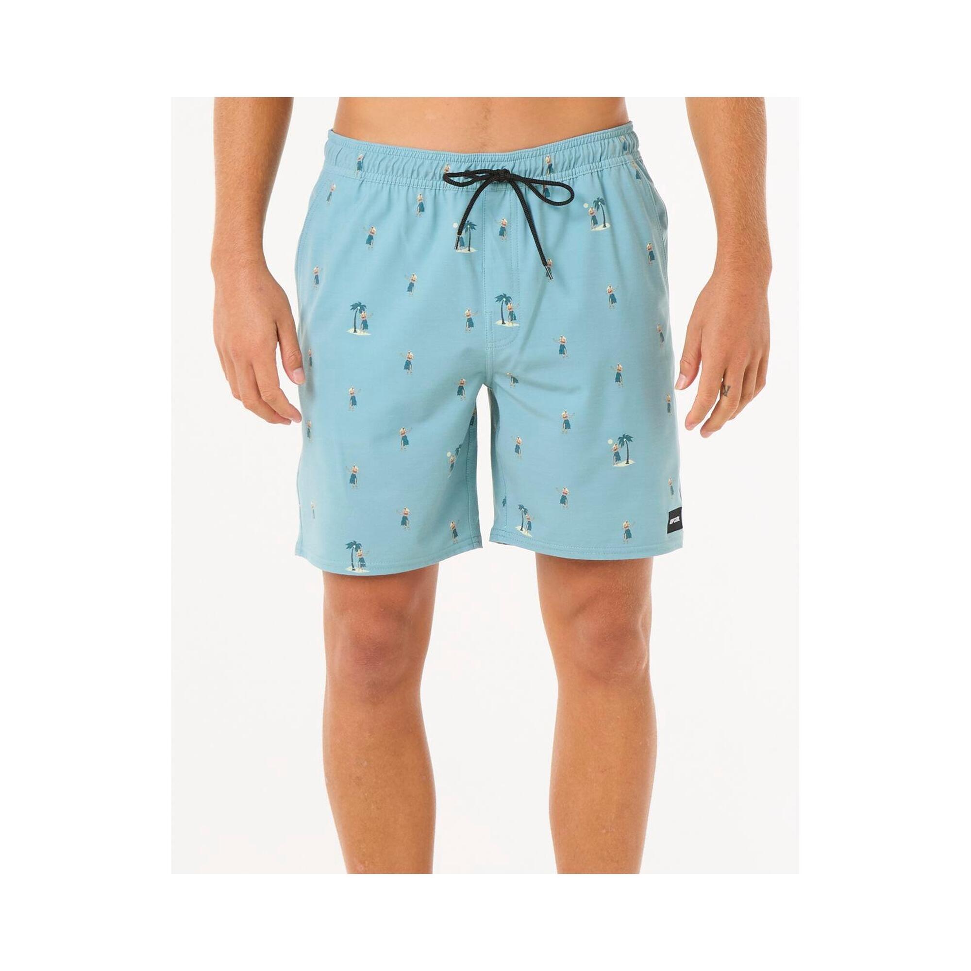 Spodenki surfingowe męskie Rip Curl Hula Breach Volley Niebieski