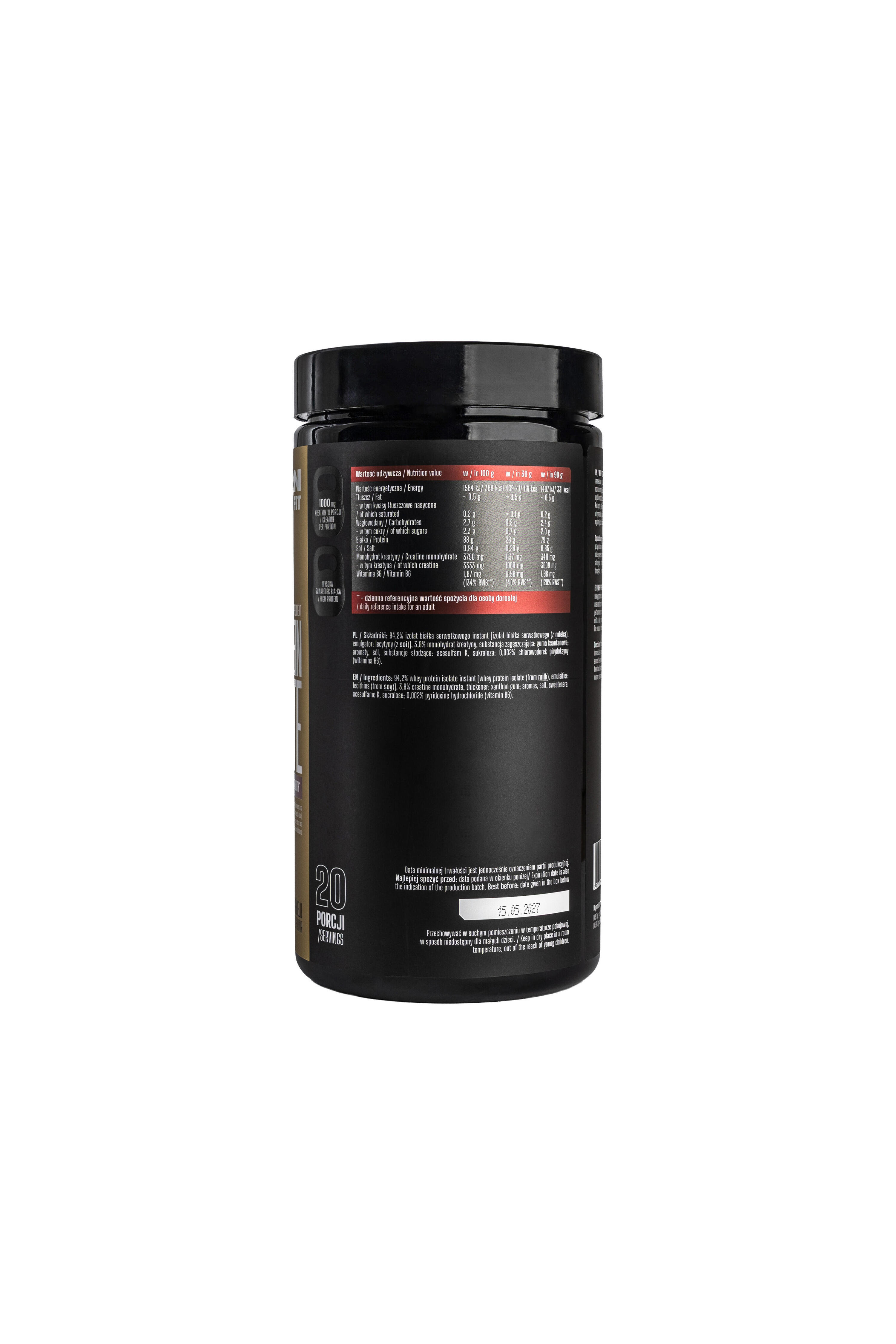 Suplement diety THORN FIT WHEY PROTEIN ISOLATE, smak: słony karmel, 600g 2/2