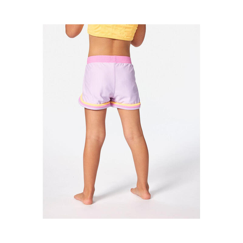 Spodenki surfingowe dla dzieci Rip Curl Rainbow Tide Boardshort - Girl Fioletowy